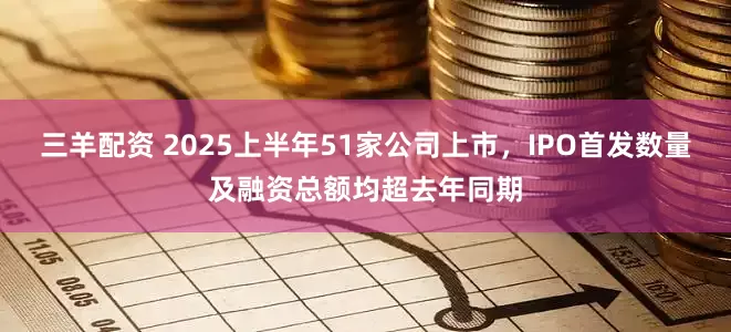三羊配资 2025上半年51家公司上市，IPO首发数量及融资总额均超去年同期